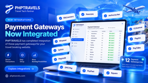 12 New Payment Gateway Integrations in PHPTRAVELS: SSLCommerz, Razorpay, Authorize.Net and More